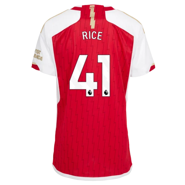 AFC Fussball Shirts Shop - Offizielle arsenal damen 2324 heimtrikot – declan rice AFC FC Shirts und Bekleidung