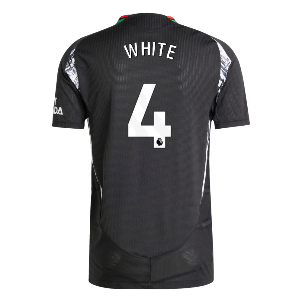 AFC Fussball Shirts Shop - Offizielle arsenal damen adidas 2425 authentic auswärtstrikot – ben white Fußballbekleidung | Alles für Arsenal-Fans AFC FC Shirts und Bekleidung