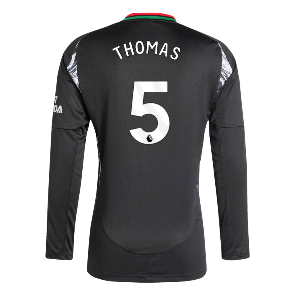 AFC Fussball Shirts Shop - Offizielle arsenal damen adidas 2425 langarm-auswärtstrikot – thomas partey Fußballbekleidung | Alles für Arsenal-Fans AFC FC Shirts und Bekleidung
