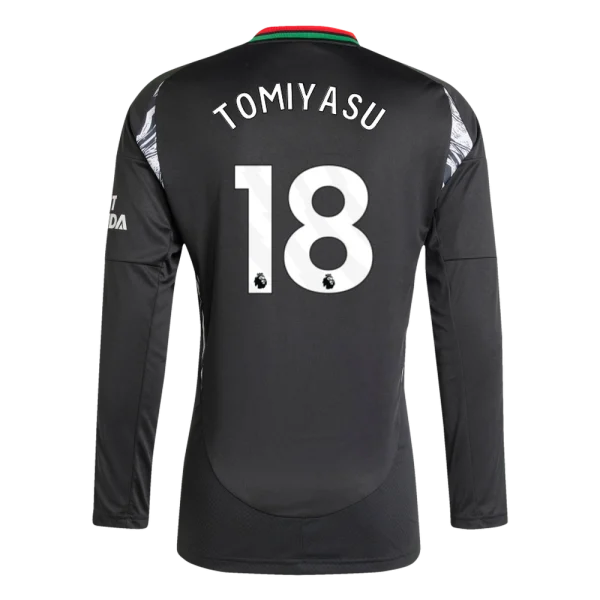 AFC Fussball Shirts Shop - Offizielle arsenal damen adidas 2425 langärmliges auswärtstrikot – takehiro tomiyasu Fußballbekleidung | Alles für Arsenal-Fans AFC FC Shirts und Bekleidung