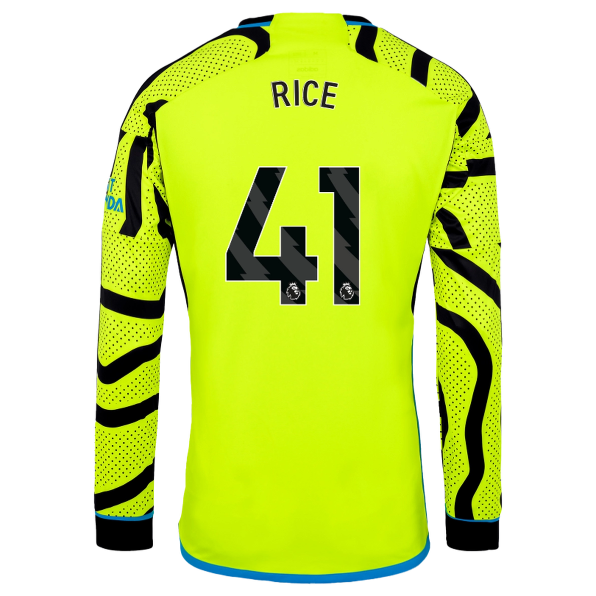 AFC Fussball Shirts Shop - Offizielle arsenal herren 2324 auswärts-langarmtrikot – declan rice Fußballbekleidung | Alles für Arsenal-Fans AFC FC Shirts und Bekleidung