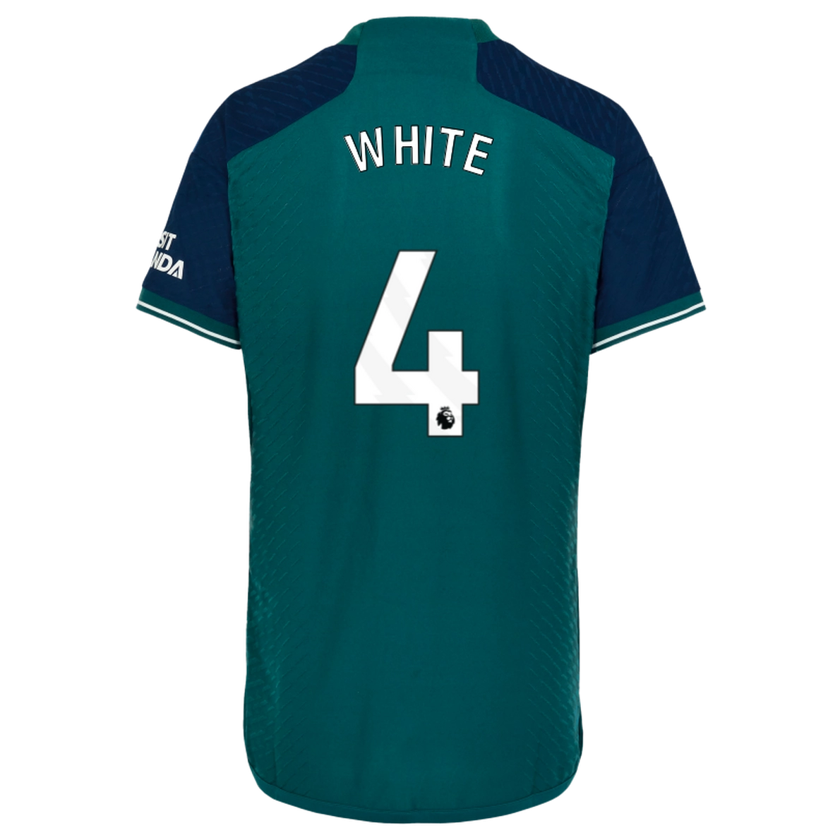 AFC Fussball Shirts Shop - Offizielle arsenal herren 2324 authentisches drittes trikot – ben white Fußballbekleidung | Alles für Arsenal-Fans AFC FC Shirts und Bekleidung