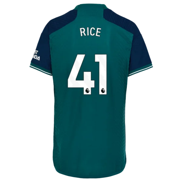 AFC Fussball Shirts Shop - Offizielle arsenal herren 2324 authentisches drittes trikot – declan rice Fußballbekleidung | Alles für Arsenal-Fans AFC FC Shirts und Bekleidung