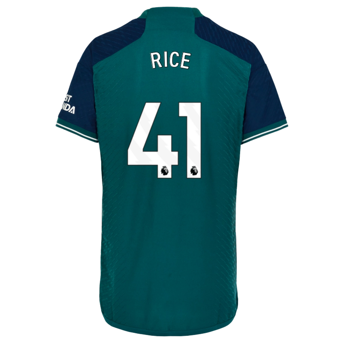 AFC Fussball Shirts Shop - Offizielle arsenal herren 2324 authentisches drittes trikot – declan rice Fußballbekleidung | Alles für Arsenal-Fans AFC FC Shirts und Bekleidung