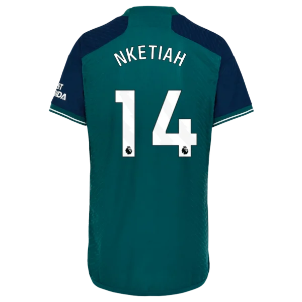 AFC Fussball Shirts Shop - Offizielle arsenal herren 2324 authentisches drittes trikot – eddie nketiah Fußballbekleidung | Alles für Arsenal-Fans AFC FC Shirts und Bekleidung