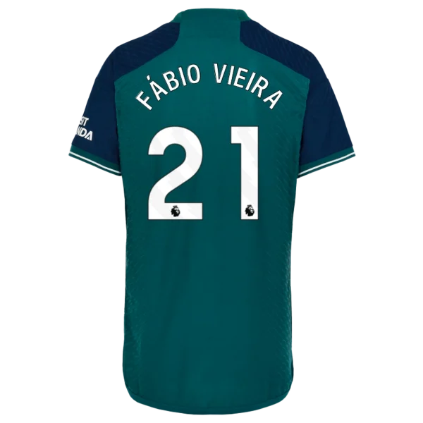 AFC Fussball Shirts Shop - Offizielle arsenal herren 2324 authentisches drittes trikot – fábio vieira Fußballbekleidung | Alles für Arsenal-Fans AFC FC Shirts und Bekleidung