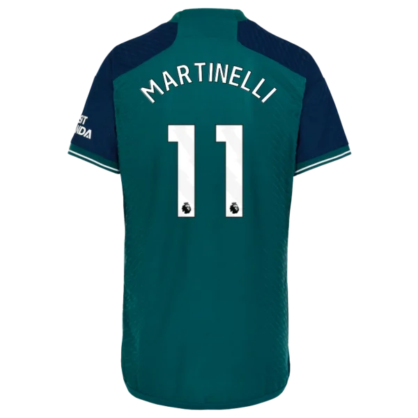 AFC Fussball Shirts Shop - Offizielle arsenal herren 2324 authentisches drittes trikot – gabriel martinelli Fußballbekleidung | Alles für Arsenal-Fans AFC FC Shirts und Bekleidung