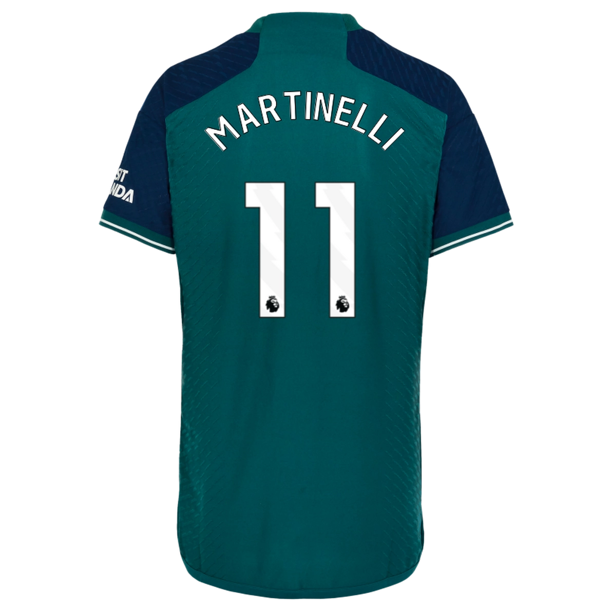 AFC Fussball Shirts Shop - Offizielle arsenal herren 2324 authentisches drittes trikot – gabriel martinelli Fußballbekleidung | Alles für Arsenal-Fans AFC FC Shirts und Bekleidung