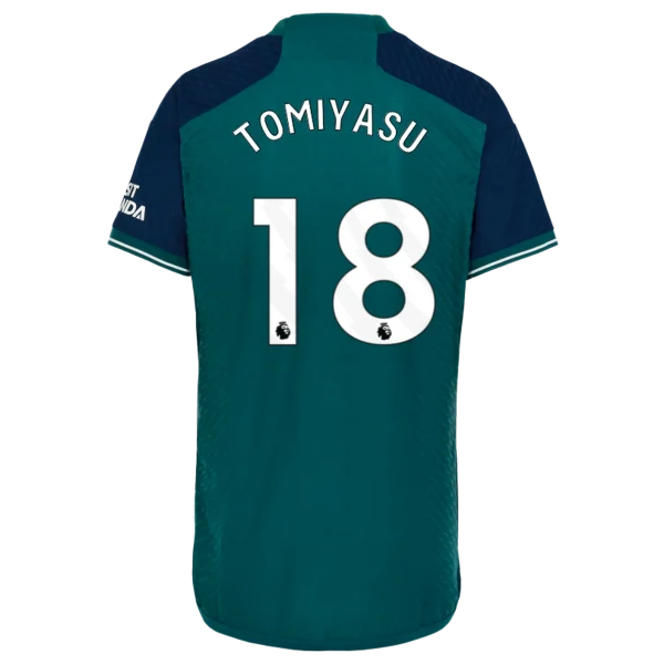 AFC Fussball Shirts Shop - Offizielle arsenal herren 2324 authentisches drittes trikot – takehiro tomiyasu Fußballbekleidung | Alles für Arsenal-Fans AFC FC Shirts und Bekleidung