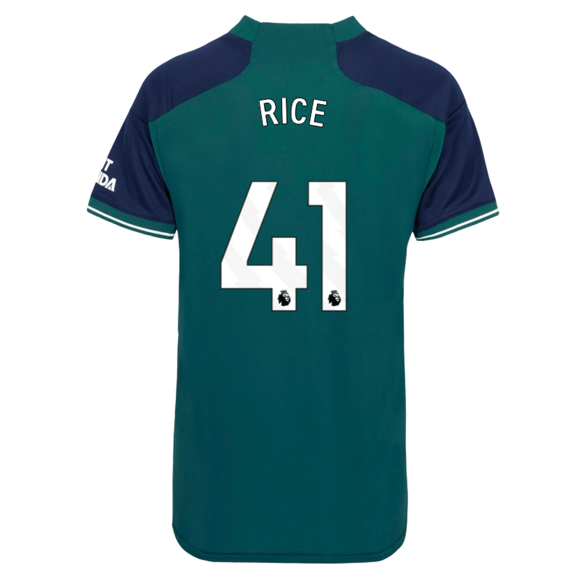 AFC Fussball Shirts Shop - Offizielle arsenal herren 2324 drittes trikot – declan rice Fußballbekleidung | Alles für Arsenal-Fans AFC FC Shirts und Bekleidung