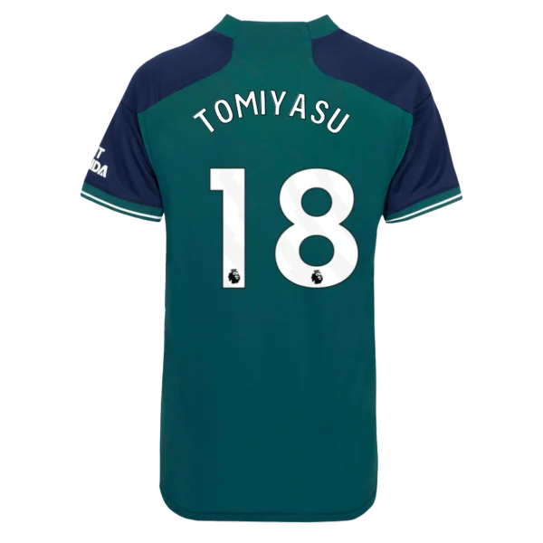 AFC Fussball Shirts Shop - Offizielle arsenal herren 2324 drittes trikot – takehiro tomiyasu Fußballbekleidung | Alles für Arsenal-Fans AFC FC Shirts und Bekleidung