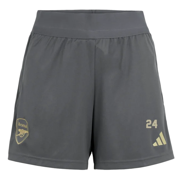 AFC Fussball Shirts Shop - Offizielle arsenal herren 2324 graue trainingsshorts – reiss nelson Fußballbekleidung | Alles für Arsenal-Fans AFC FC Shirts und Bekleidung