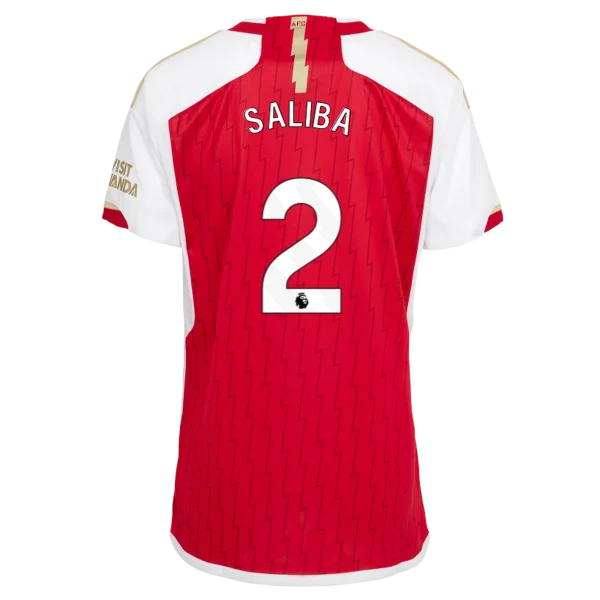 AFC Fussball Shirts Shop - Offizielle arsenal herren 2324 heimtrikot – william saliba Fußballbekleidung | Alles für Arsenal-Fans AFC FC Shirts und Bekleidung