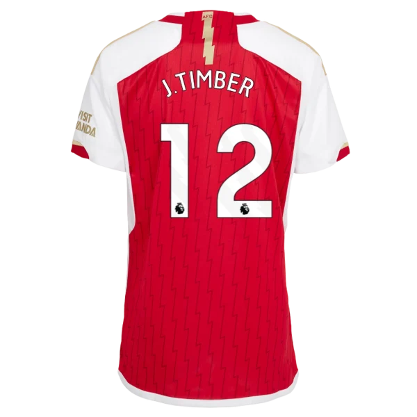 AFC Fussball Shirts Shop - Offizielle arsenal herren 2324 heimtrikot – jurrien timber Fußballbekleidung | Alles für Arsenal-Fans AFC FC Shirts und Bekleidung