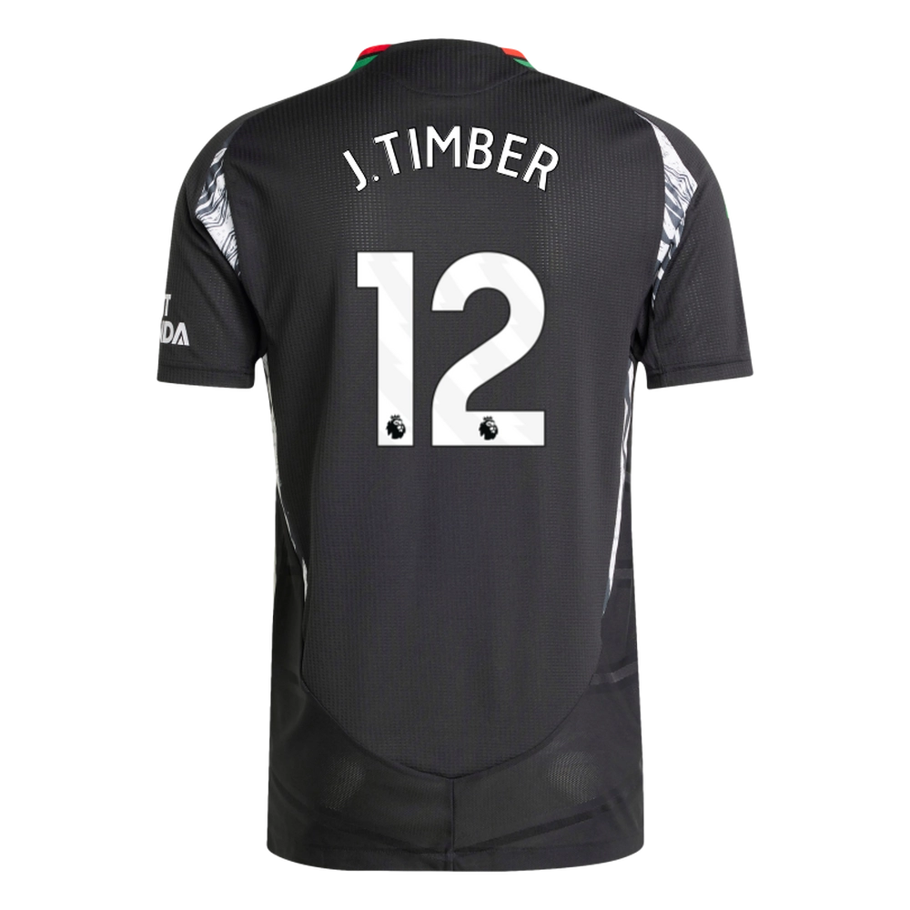 AFC Fussball Shirts Shop - Offizielle arsenal herren adidas 2425 authentic auswärtstrikot – jurrien timber Fußballbekleidung | Alles für Arsenal-Fans AFC FC Shirts und Bekleidung