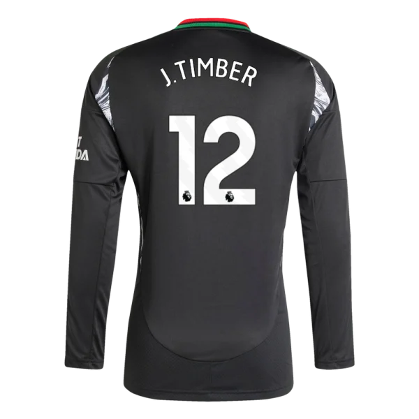 AFC Fussball Shirts Shop - Offizielle arsenal herren adidas 2425 langarm-auswärtstrikot – jurrien timber Fußballbekleidung | Alles für Arsenal-Fans AFC FC Shirts und Bekleidung