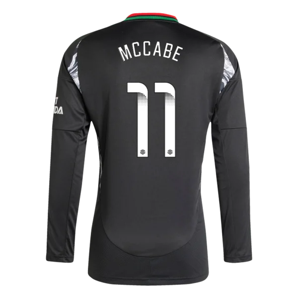 AFC Fussball Shirts Shop - Offizielle arsenal herren adidas 2425 langarm-auswärtstrikot – katie mccabe Fußballbekleidung | Alles für Arsenal-Fans AFC FC Shirts und Bekleidung