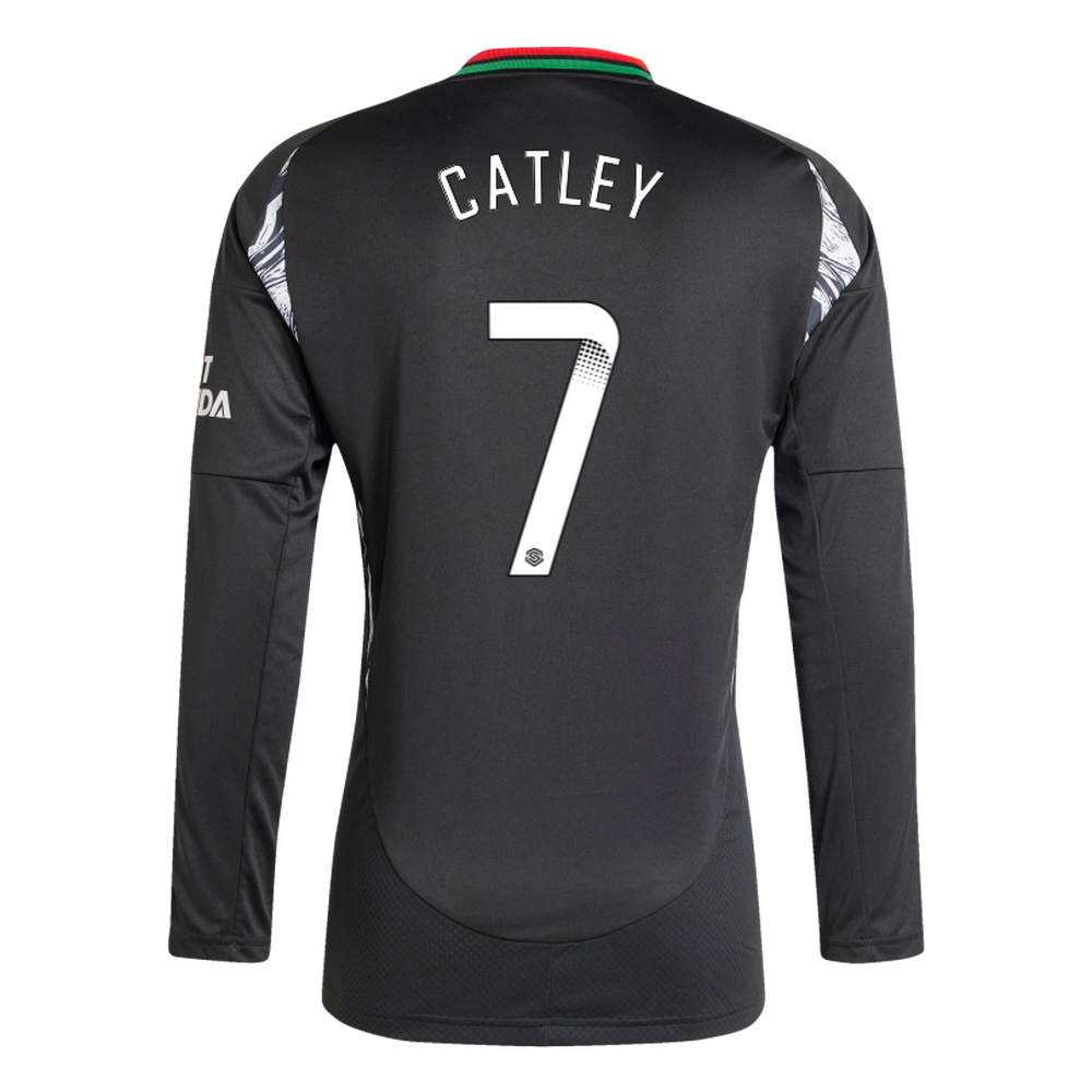 AFC Fussball Shirts Shop - Offizielle arsenal herren adidas 2425 langarm-auswärtstrikot – steph catley Fußballbekleidung | Alles für Arsenal-Fans AFC FC Shirts und Bekleidung