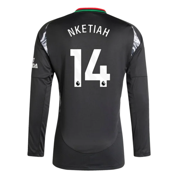 AFC Fussball Shirts Shop - Offizielle arsenal herren adidas 2425 langärmliges auswärtstrikot – eddie nketiah Fußballbekleidung | Alles für Arsenal-Fans AFC FC Shirts und Bekleidung