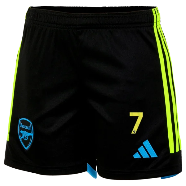 AFC Fussball Shirts Shop - Offizielle arsenal junior 2324 auswärtsshorts – bukayo saka Fußballbekleidung | Alles für Arsenal-Fans AFC FC Shirts und Bekleidung