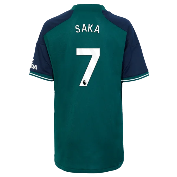 AFC Fussball Shirts Shop - Offizielle arsenal junior 2324 drittes trikot – bukayo saka Fußballbekleidung | Alles für Arsenal-Fans AFC FC Shirts und Bekleidung