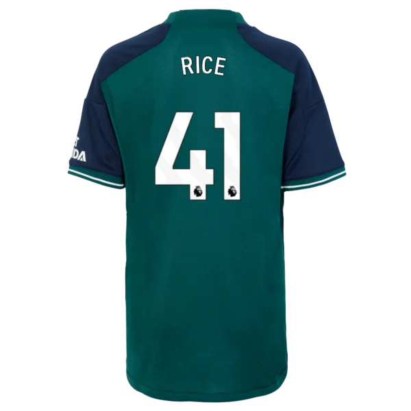 AFC Fussball Shirts Shop - Offizielle arsenal junior 2324 drittes trikot – declan rice Fußballbekleidung | Alles für Arsenal-Fans AFC FC Shirts und Bekleidung