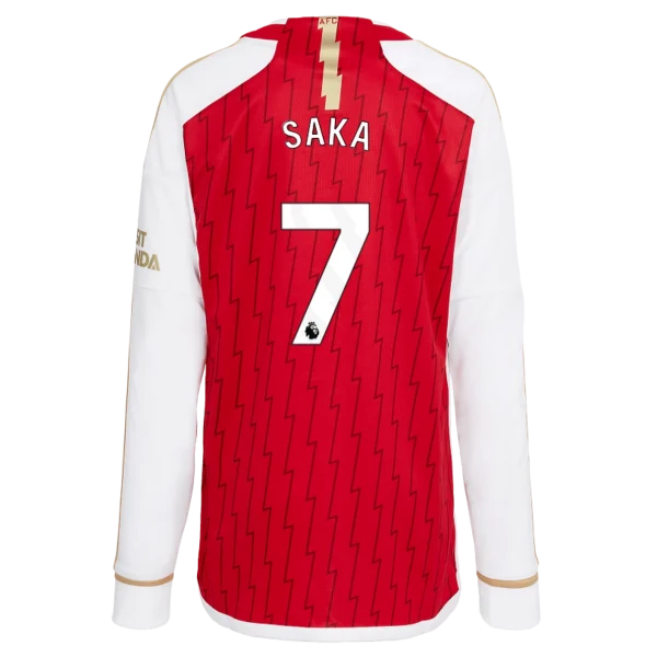 AFC Fussball Shirts Shop - Offizielle arsenal junior 2324 langärmliges heimtrikot – bukayo saka Fußballbekleidung | Alles für Arsenal-Fans AFC FC Shirts und Bekleidung