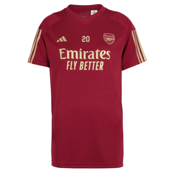 AFC Fussball Shirts Shop - Offizielle rotes trainingstrikot für damen 2324 von arsenal – jorginho Fußballbekleidung | Alles für Arsenal-Fans AFC FC Shirts und Bekleidung
