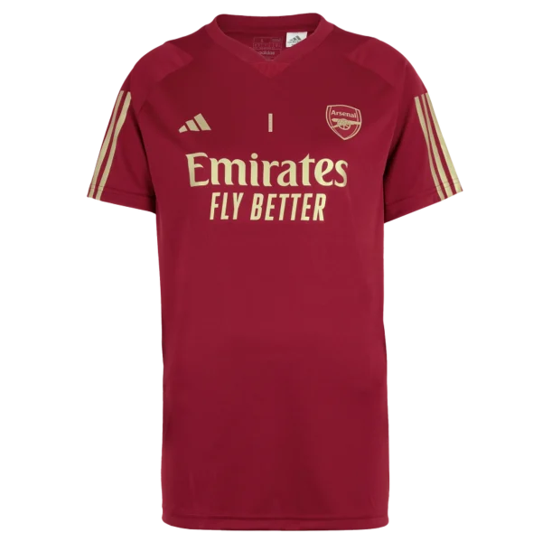 AFC Fussball Shirts Shop - Offizielle rotes trainingstrikot für damen 2324 von arsenal – aaron ramsdale Fußballbekleidung | Alles für Arsenal-Fans AFC FC Shirts und Bekleidung